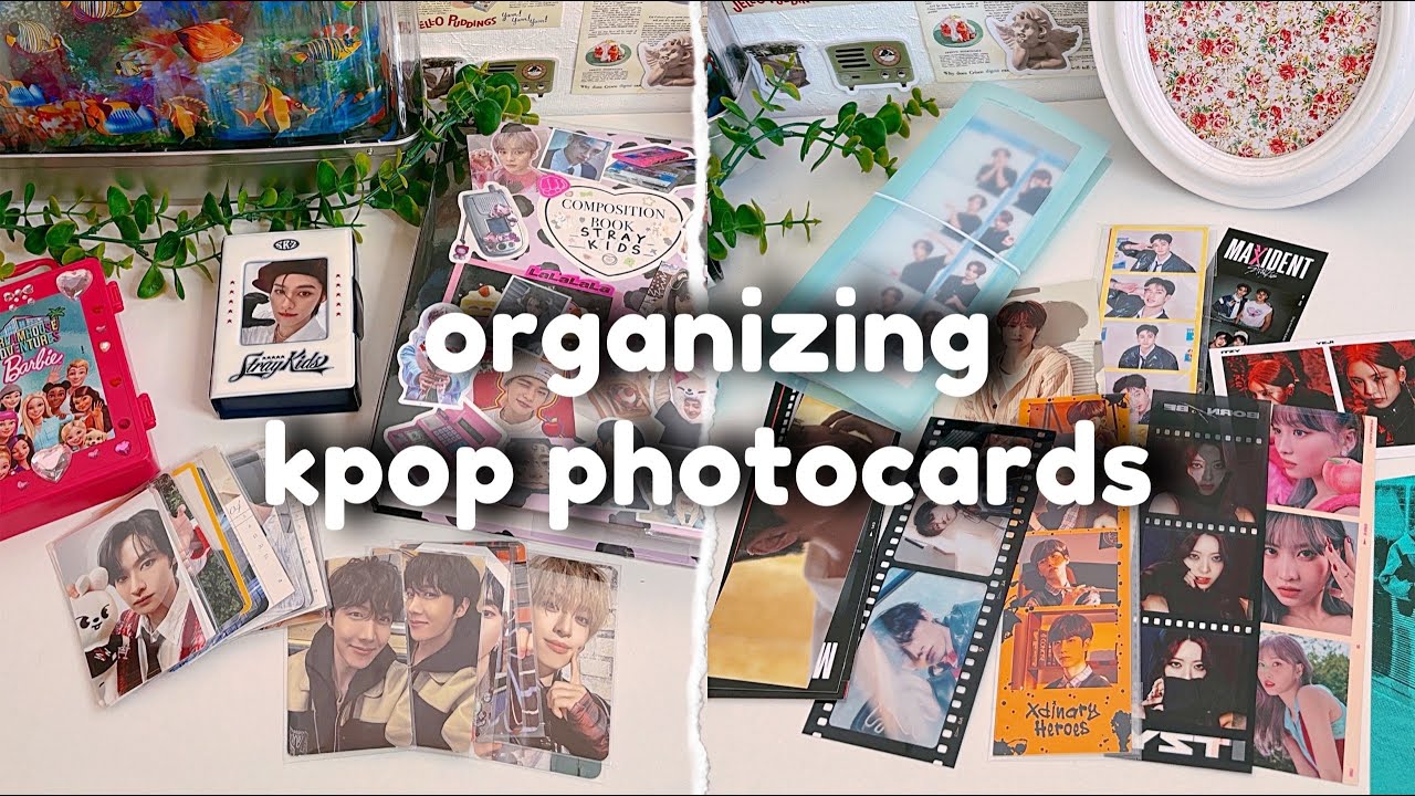 🍊организация неформатного картона и кпоп фотокарт stray kids, twice, xdinary heroes и др.
