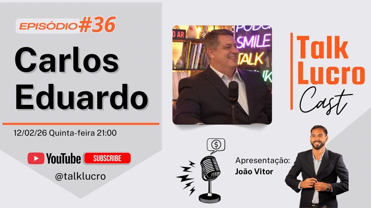 O que ninguém te conta sobre COMÉRCIO EXTERIOR | Carlos Eduardo (LogPine) | Talk Lucro Cast EP36