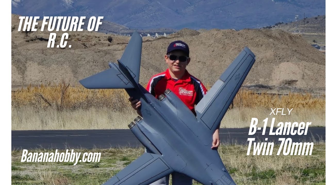 XFLY B-1 LANCER TWIN 70MM! THE FUTURE OF R.C. SHOWING YOU HOW IT'S DONE!