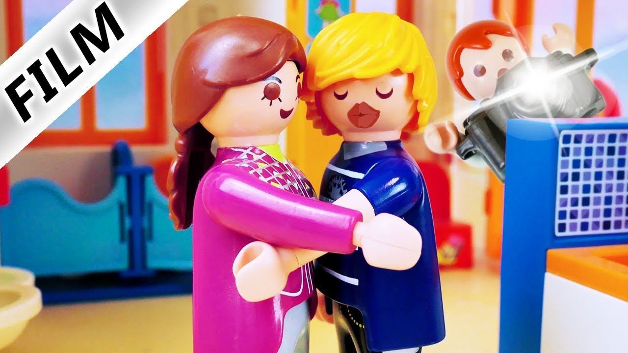 Playmobil Film Deutsch 24H PAPA AUSSPIONIEREN! HAT ER EINE ANDERE FREUNDIN? Kinderfilm Familie Vogel