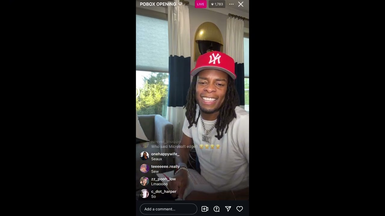 IamZoie GotDamnZo IG Live PO Box Opening | 01/29/25