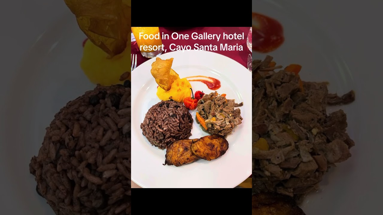 Food at One Gallery Resort, Santa Maria