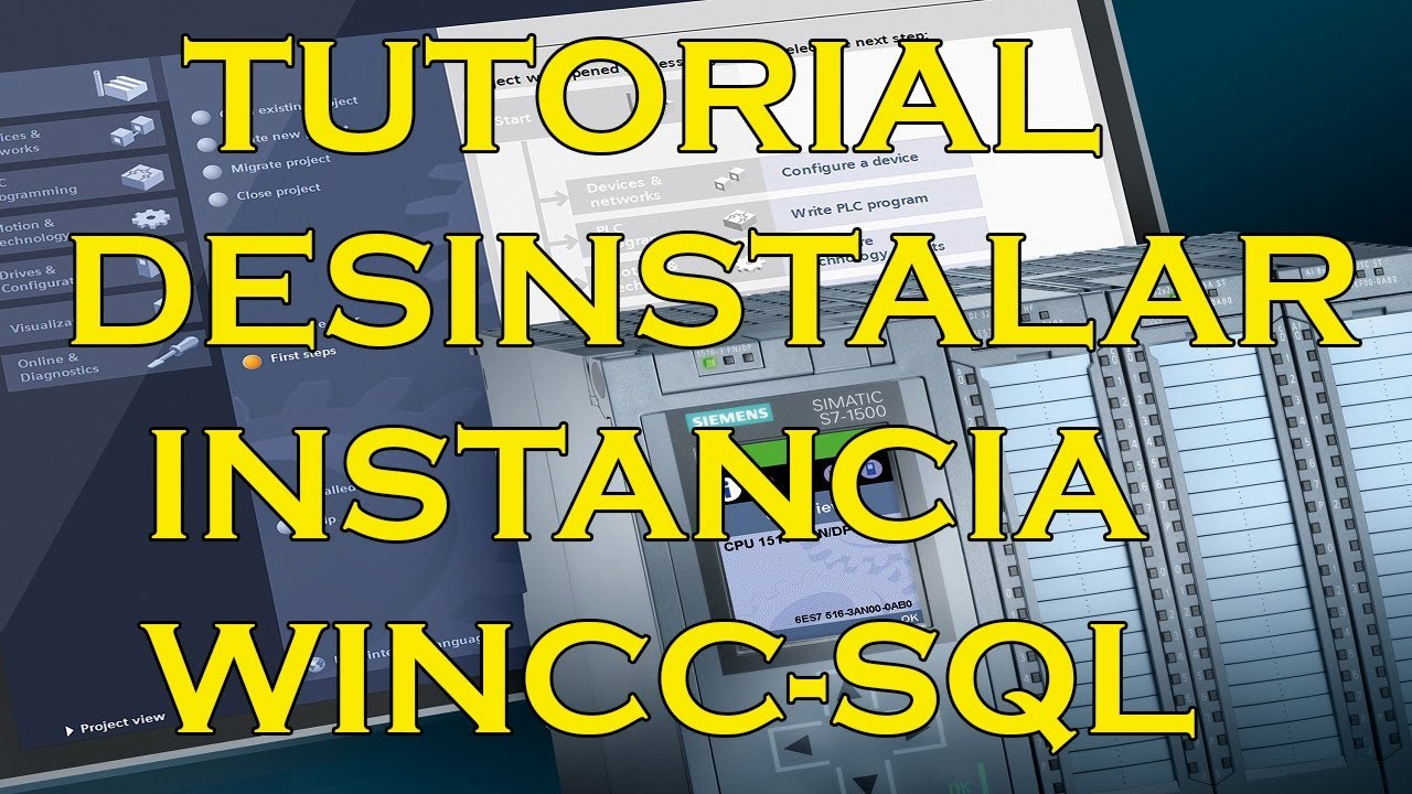 Tutorial Cómo desinstalar una instancia de SIMATIC WinCC Professional