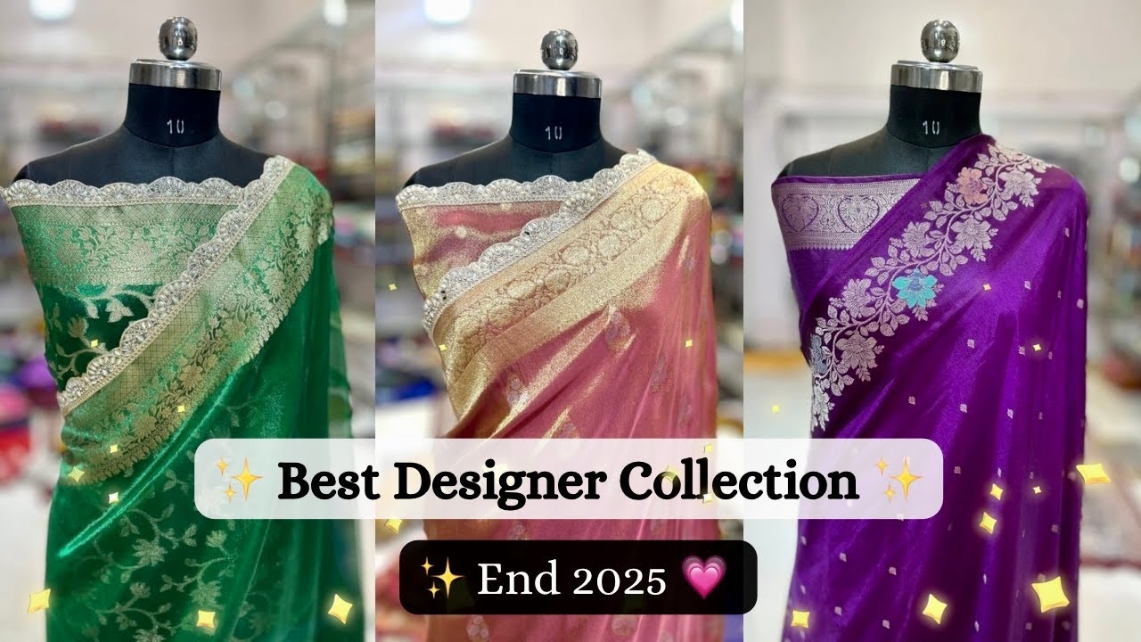 Banarasi Silk Saree | Best Designer Collection End 2025 | Saree Offers | Umaiza Fabric 