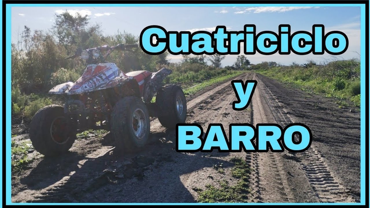 ENDURO lite con el cuatri, HONDA trx 200 - cuatriciclo en el barro