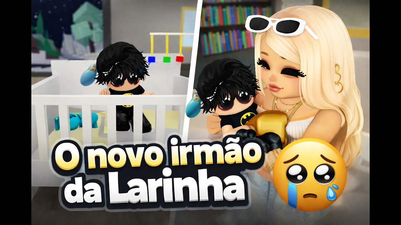 EU ADOTEI UM IRMÃO PRA LARINHA em Brookhaven rp 🏘🧒🏻💞