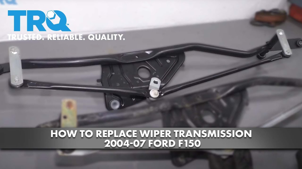 How to Replace Wiper Transmission 2004-07 Ford F-150
