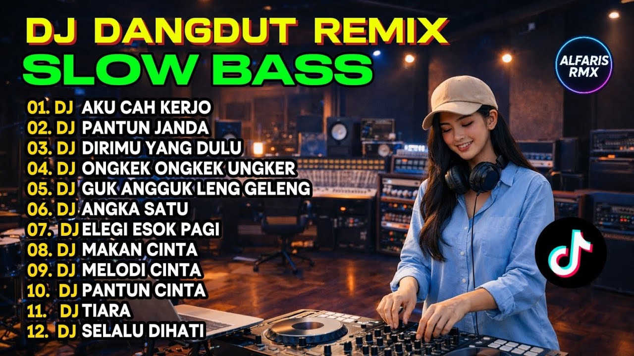 DJ DANGDUT REMIX SLOW BASS AKU CAH KERJO