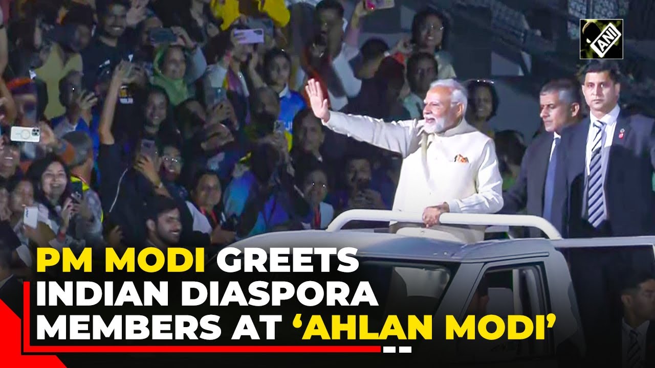 ‘Ahlan Modi’ event: PM Modi greets Indian Diaspora members at Zayed Sports Stadium in Abu Dhabi