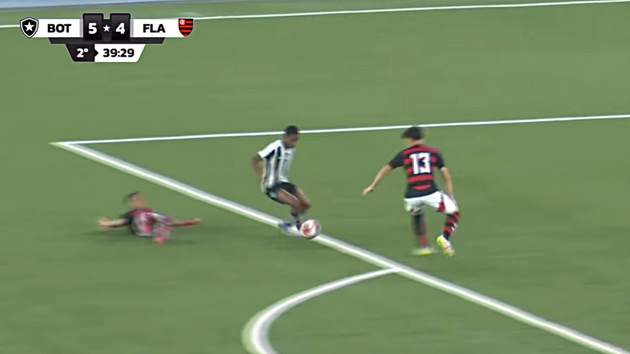 O melhor jogo do ano na base! Botafogo vs Flamengo - final do carioca sub 17