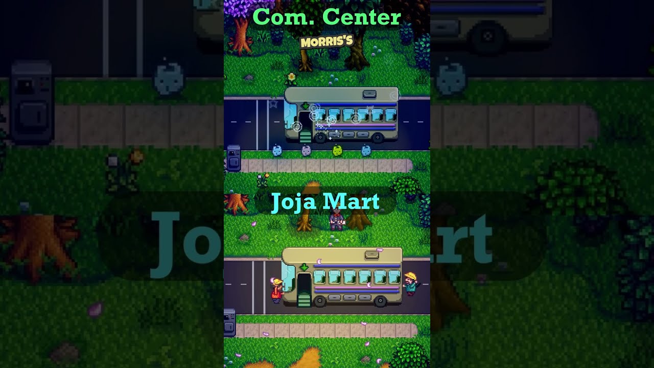 Joja Mart vs the Community Center! 