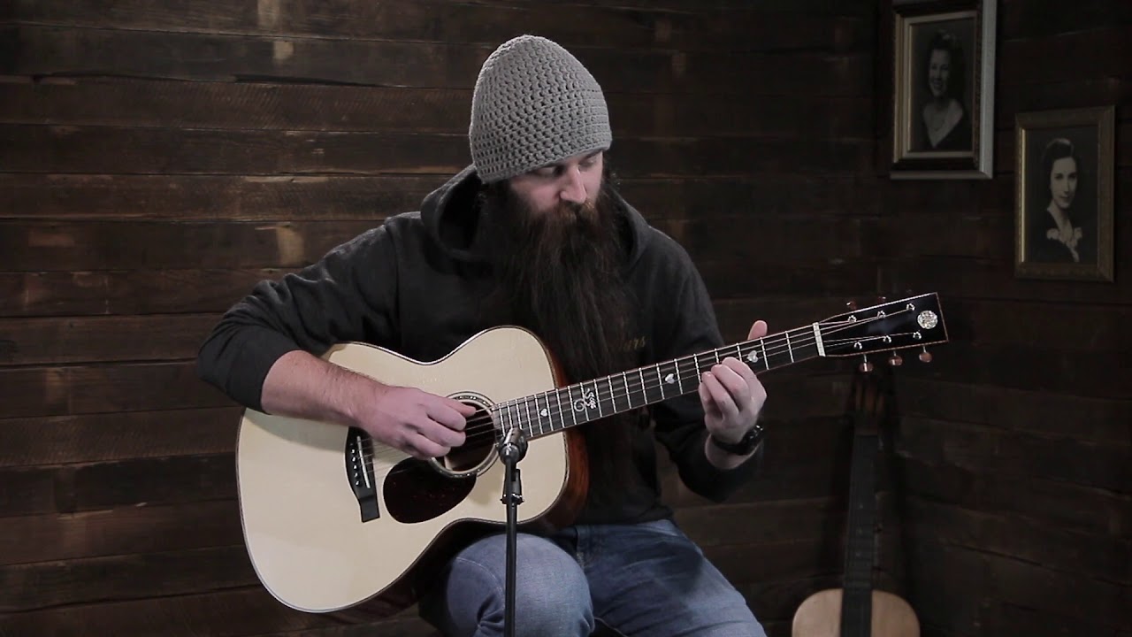 Steve's Santa Cruz Luna OM Custom - Moon Spruce & Cocobolo
