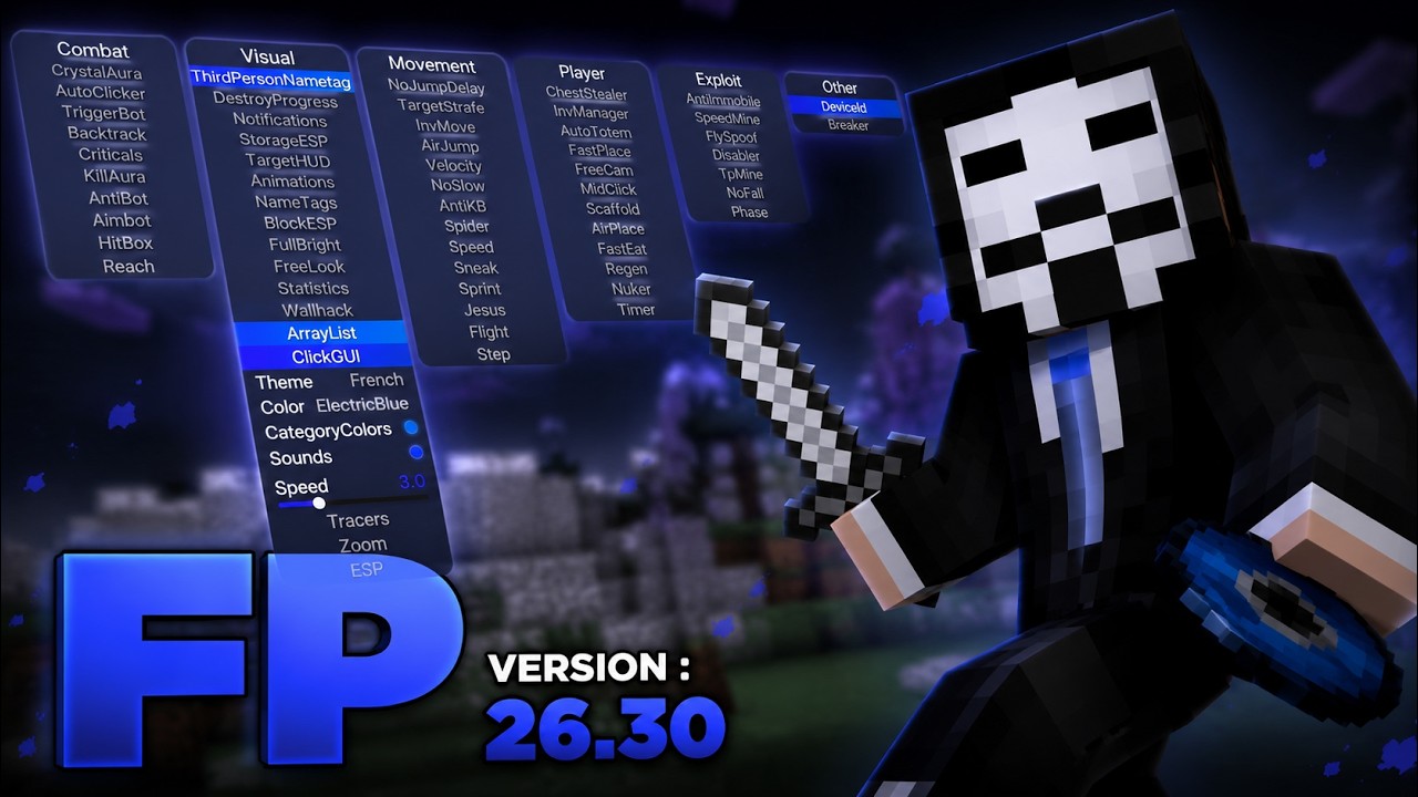 *TUTORIAL* FREE BEST HACK CLIENT FOR 26.30 MINECRAFT BEDROCK