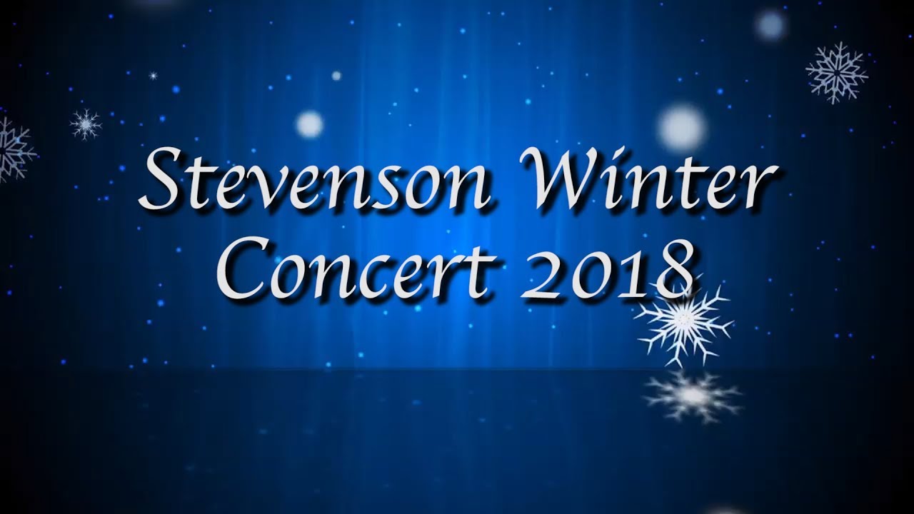 Stevenson Winter Concert 2018