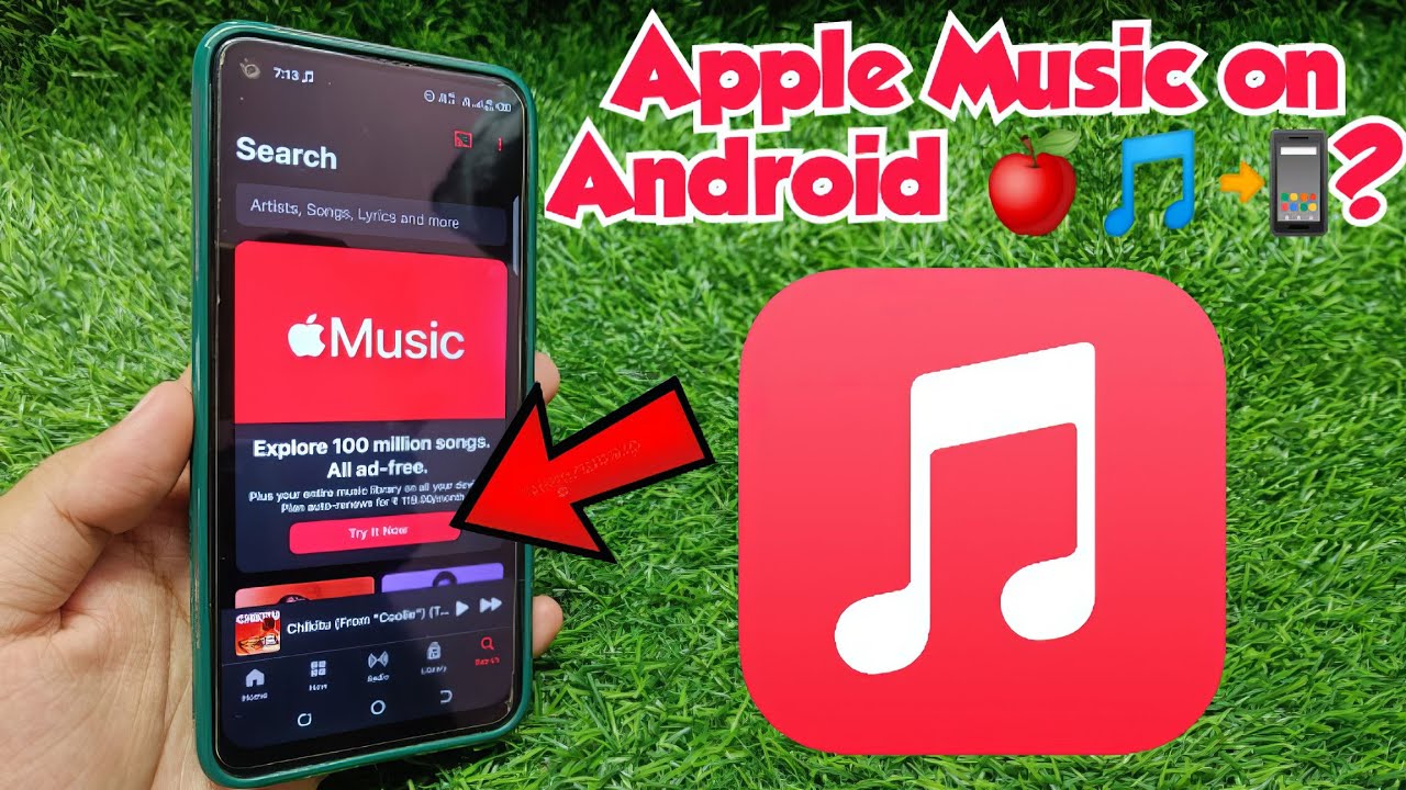 𝗔𝗽𝗽𝗹𝗲 𝗠𝘂𝘀𝗶𝗰 𝗼𝗻 𝗔𝗻𝗱𝗿𝗼𝗶𝗱 🍎🎵📲