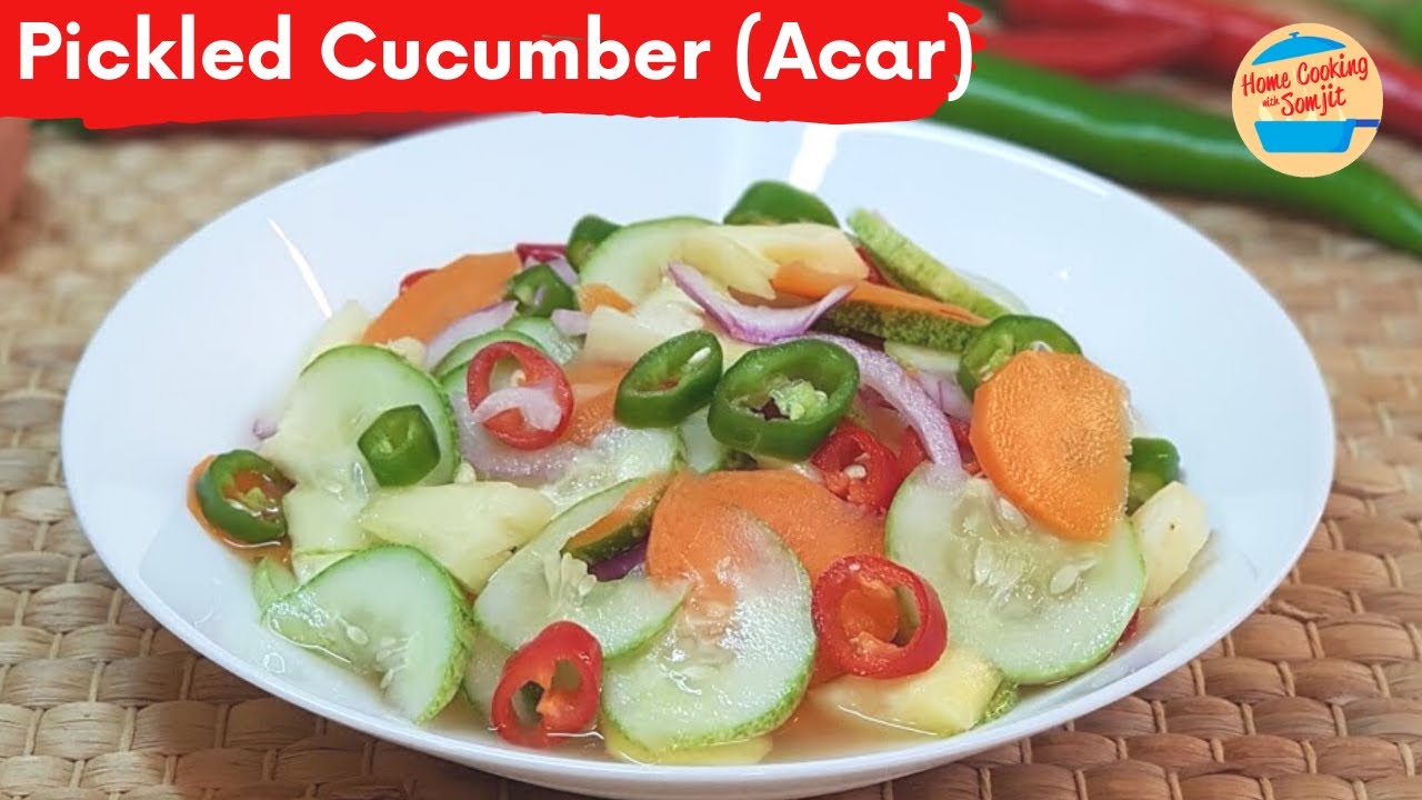 Simple Acar Timun / Pickled Cucumber Recipe