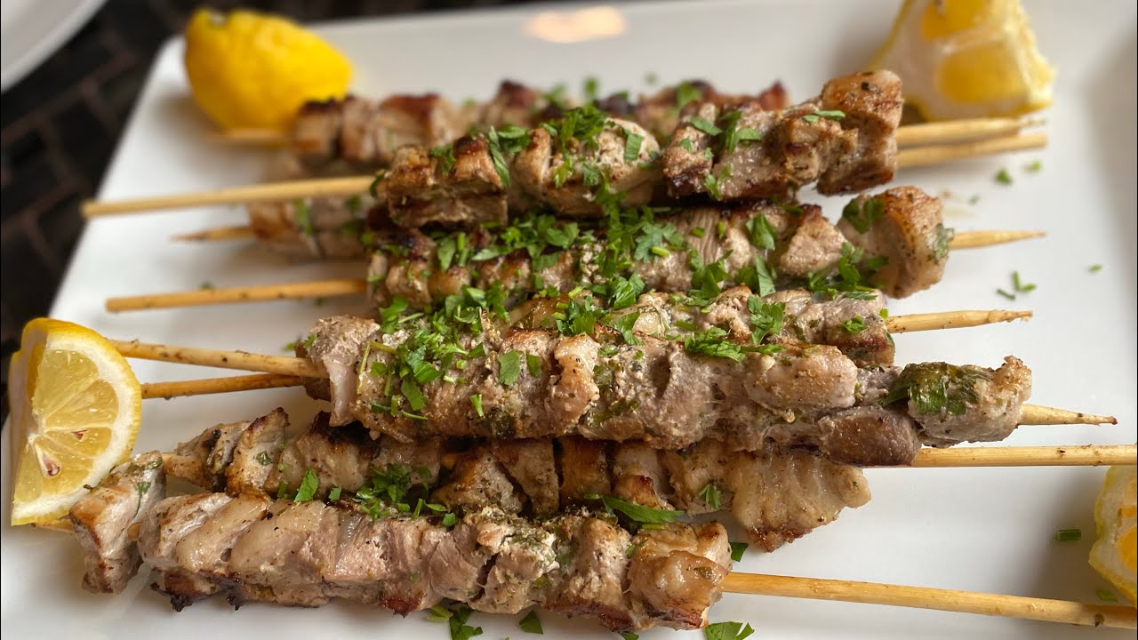 Souvlaki (Cyprus Pork Kabab)