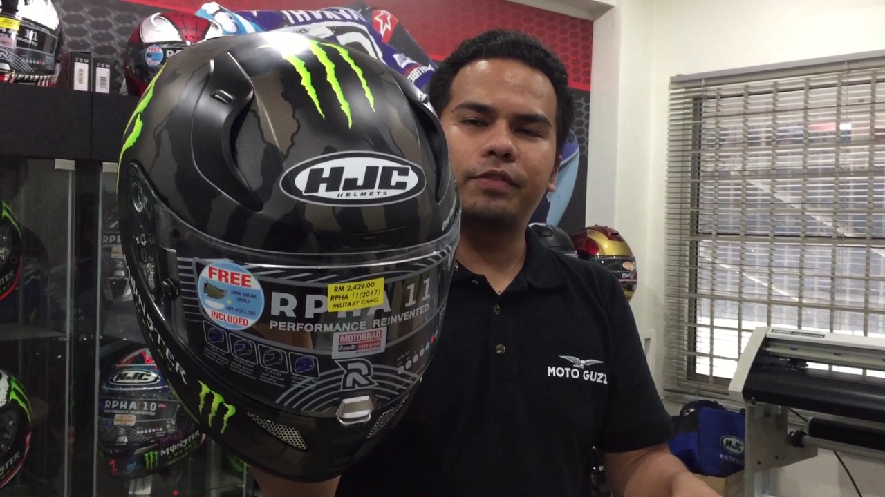 New HJC Star Wars and Monster Energy helmets in Malaysia!