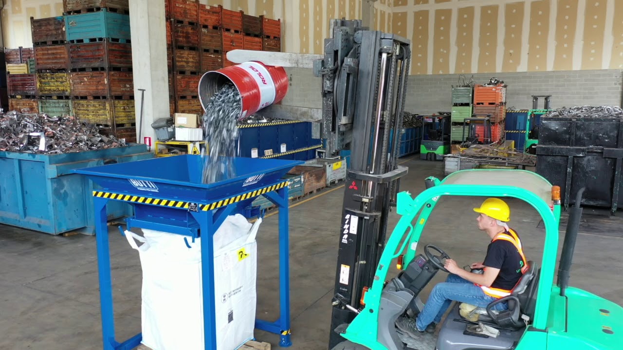 INDUSTRIA e RECYCLING - Tramoggia porta Big-Bag fissa