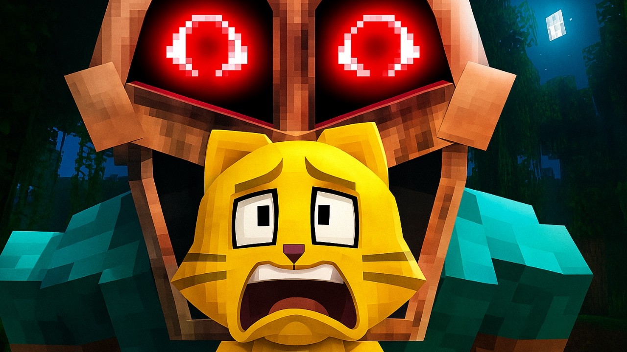 Minecraft, But I ADDED THE MIMICER Mod!