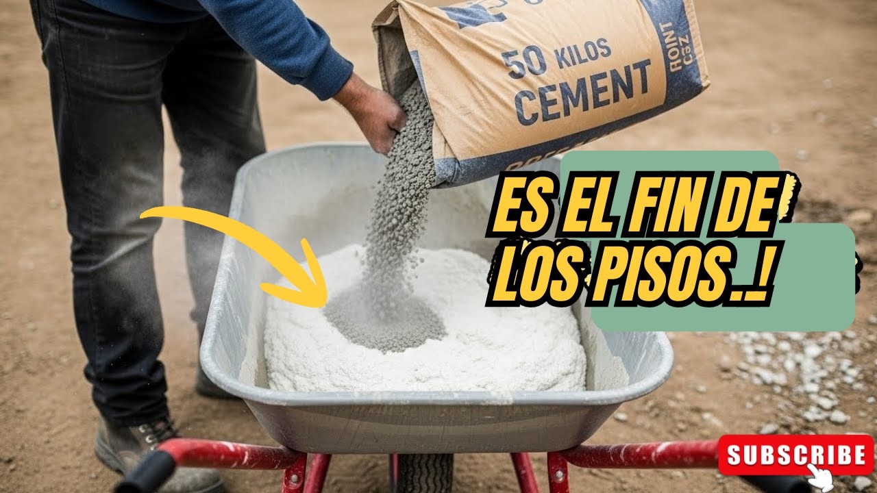 Solo MEZCLA CEMENTO y CAL. MIRA esta TECNICA ANTIGUA te SORPRENDERÁ el RESULTADO FINAL..!!