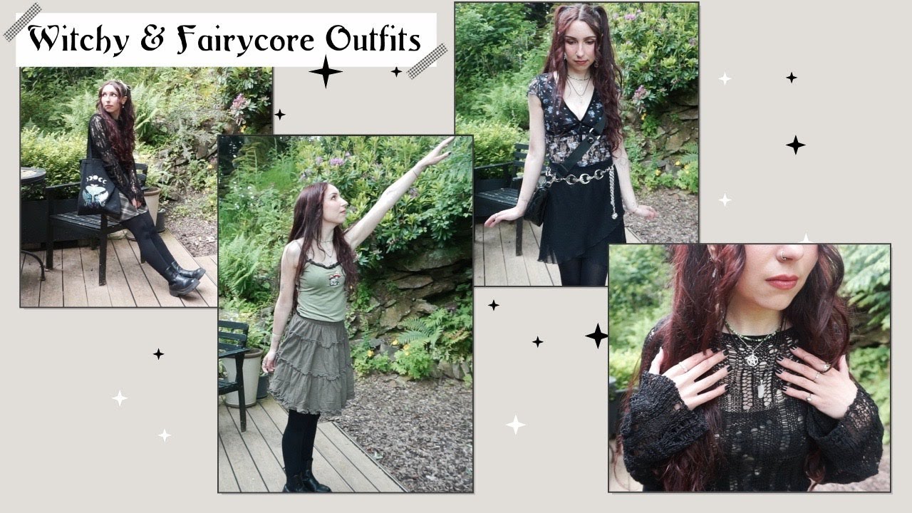 Witchy & Fairycore Outfits 🌙🍄