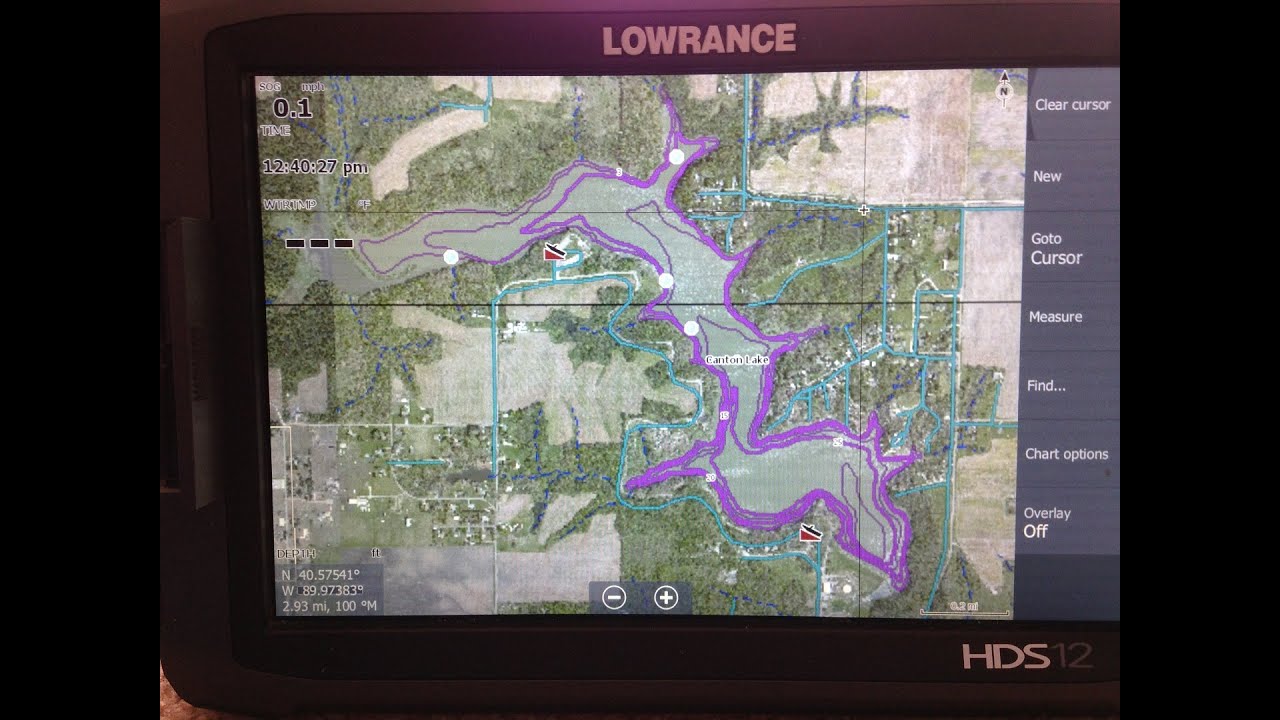 Lowrance HDS Mapping Project