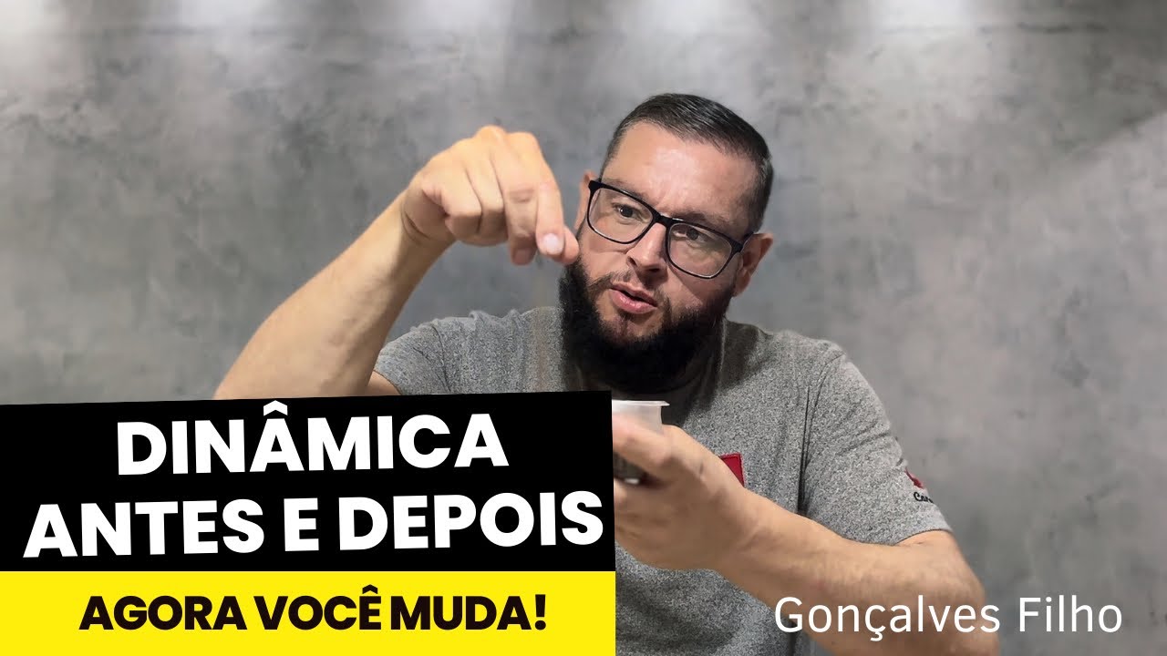 ANTES E DEPOIS (impactante) | DINÂMICA QUEBRA GELO CÉLULAS #378