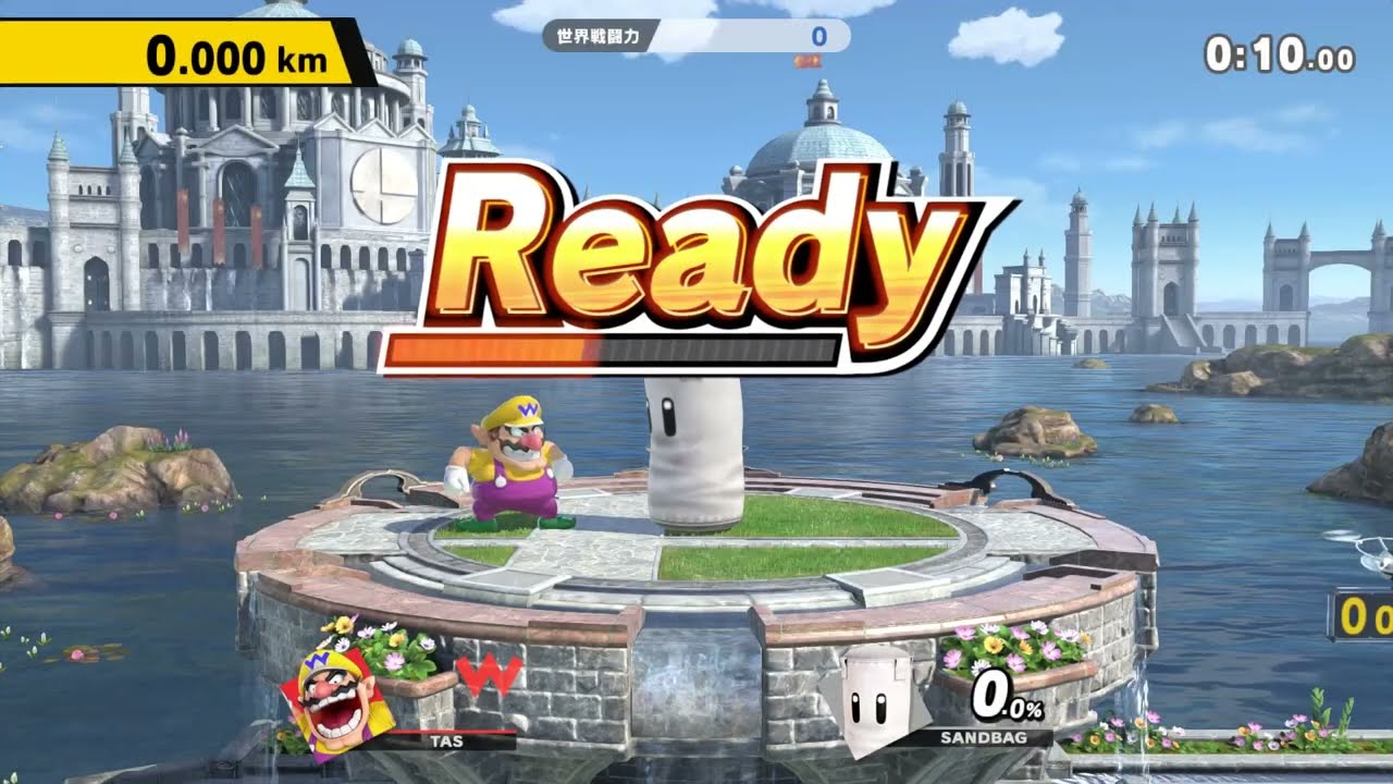 【TAS】  Wario(Glitch Record) 【SSBU HRC】