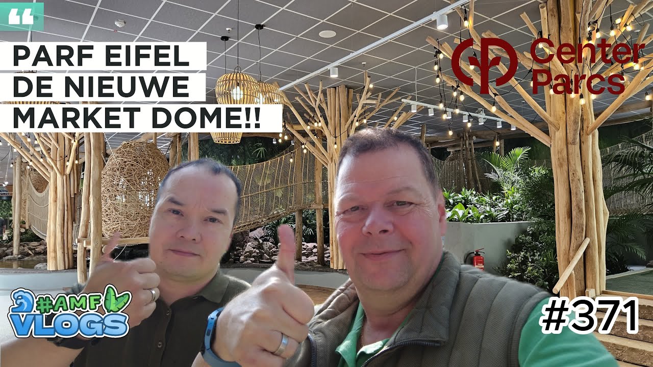 NIEUWE MARKET DOME| CENTER PARCS EIFEL| MET HELE NIEUWE BOWLINGBANEN! 