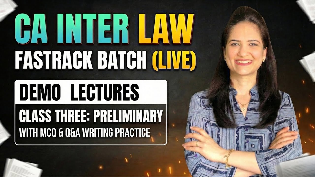 Class 3- Fast Track Batch with writing practice