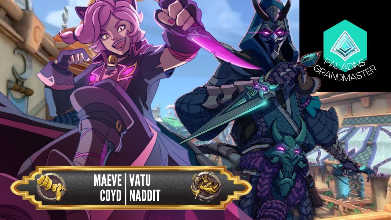 The MOST agressive DUO Flank : Maeve & Vatu (Coyd & Naddit) Paladins Grandmaster