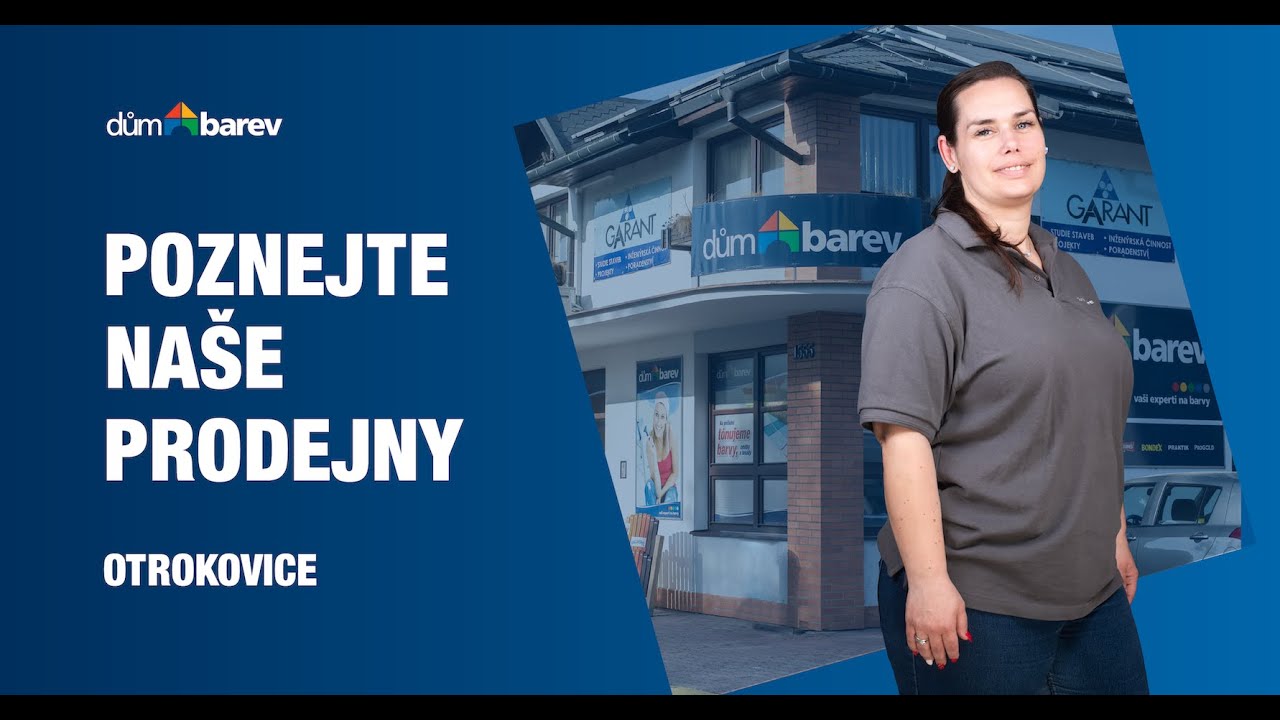 Poznejte na&scaron;e prodejny Dům barev - Otrokovice | Dům barev