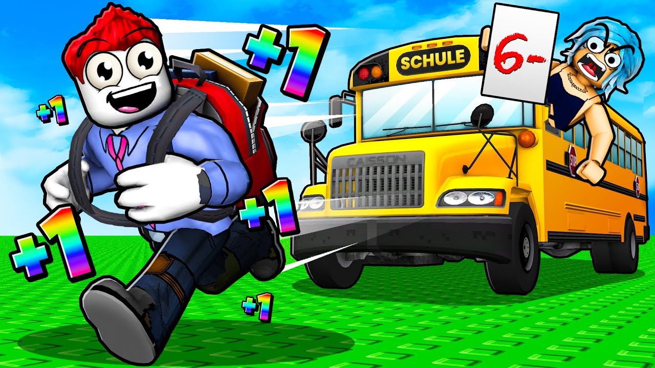 Jede Sekunde wirst du Schneller um der Schule zu Entkommen in Roblox