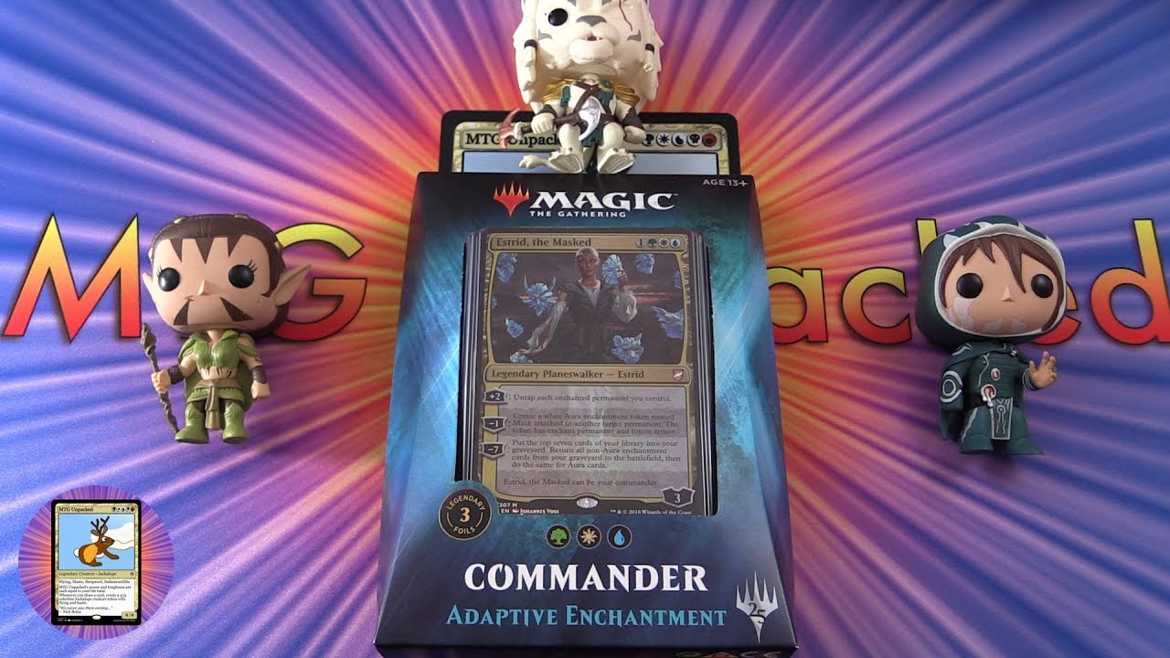 Commander 2018: Распаковка карты &laquo;Адаптивное зачарование&raquo;