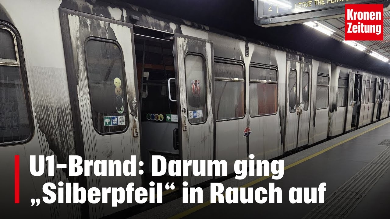 U1-Brand: Darum ging „Silberpfeil“ in Rauch auf | krone.tv NEWS