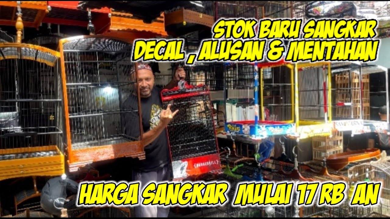 UPDATE Sangkar Terbaru Decal & Alusan Untuk Kenari #kenarigacor #kicaumania 