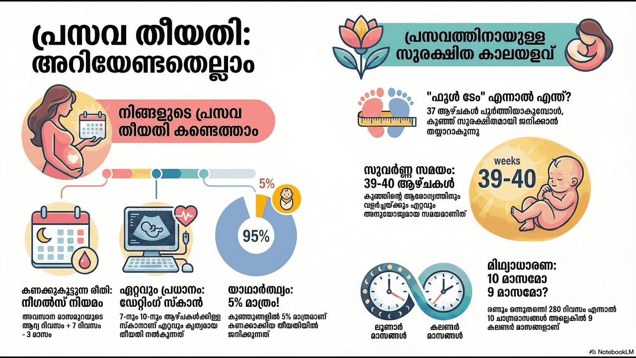 Pregnancy Due Date | പ്രസവ തീയതി കൃത്യമായി അറിയാം