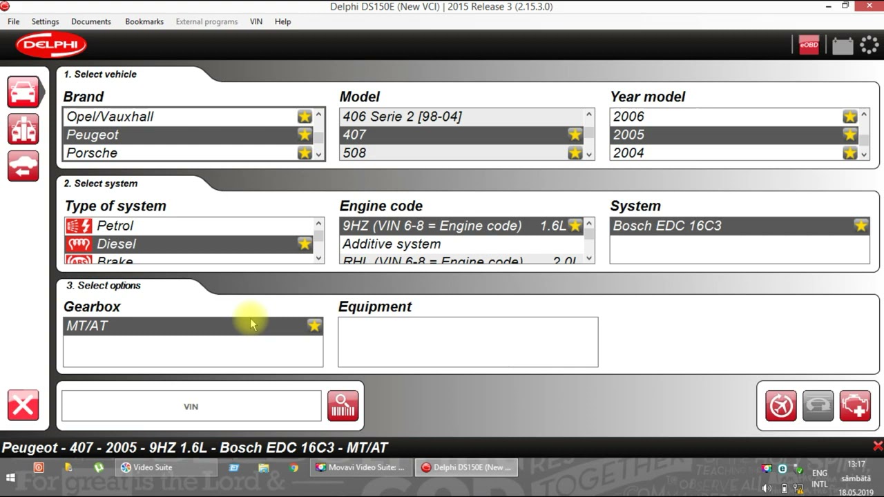 Delphi DS150-REGENERASION DPF(FAP)        ( regenerasion forcée)