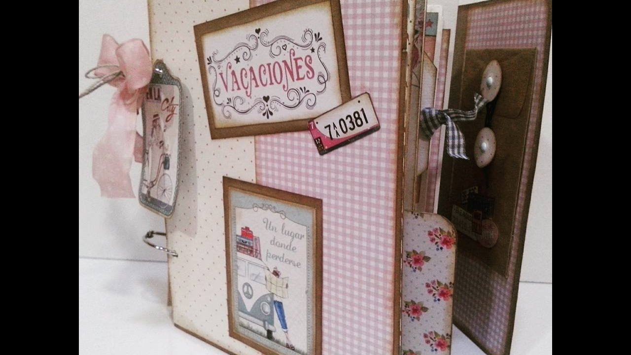 Álbum Viajes  ( scrapbooking)