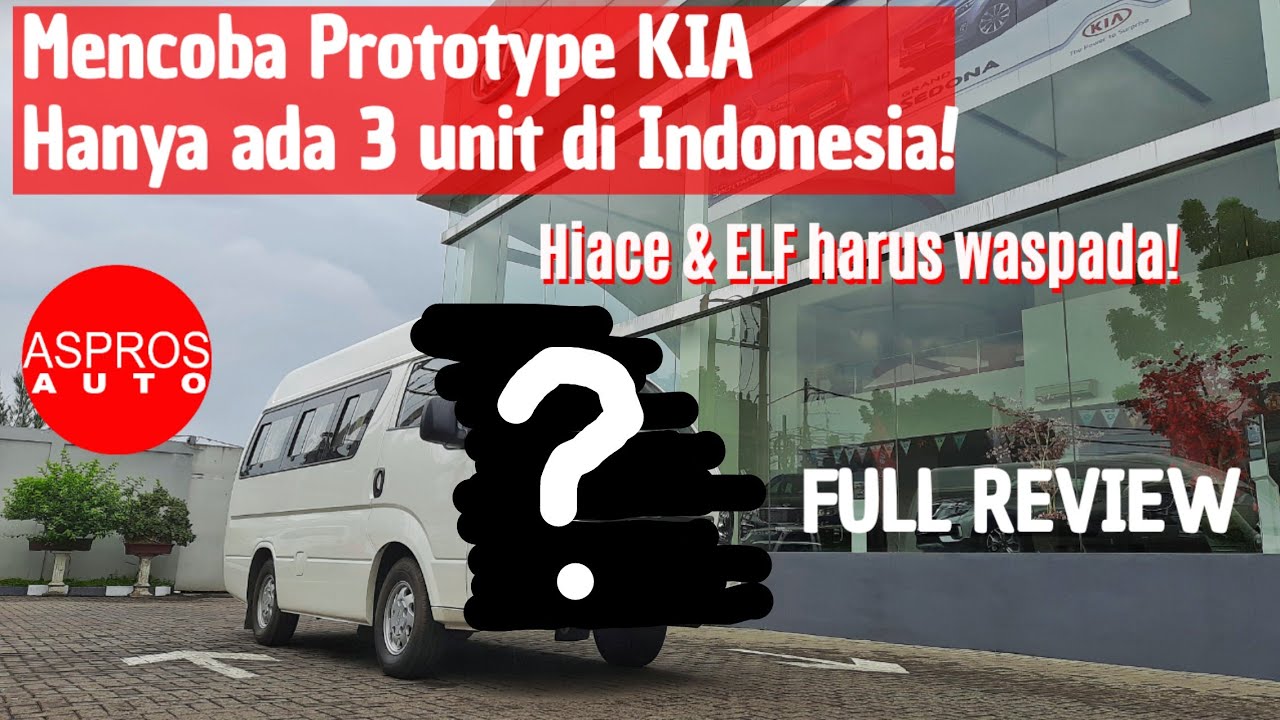 Spesies KIA yang Langka, saingannya Toyota Hiace dan Isuzu ELF buat armada Travel