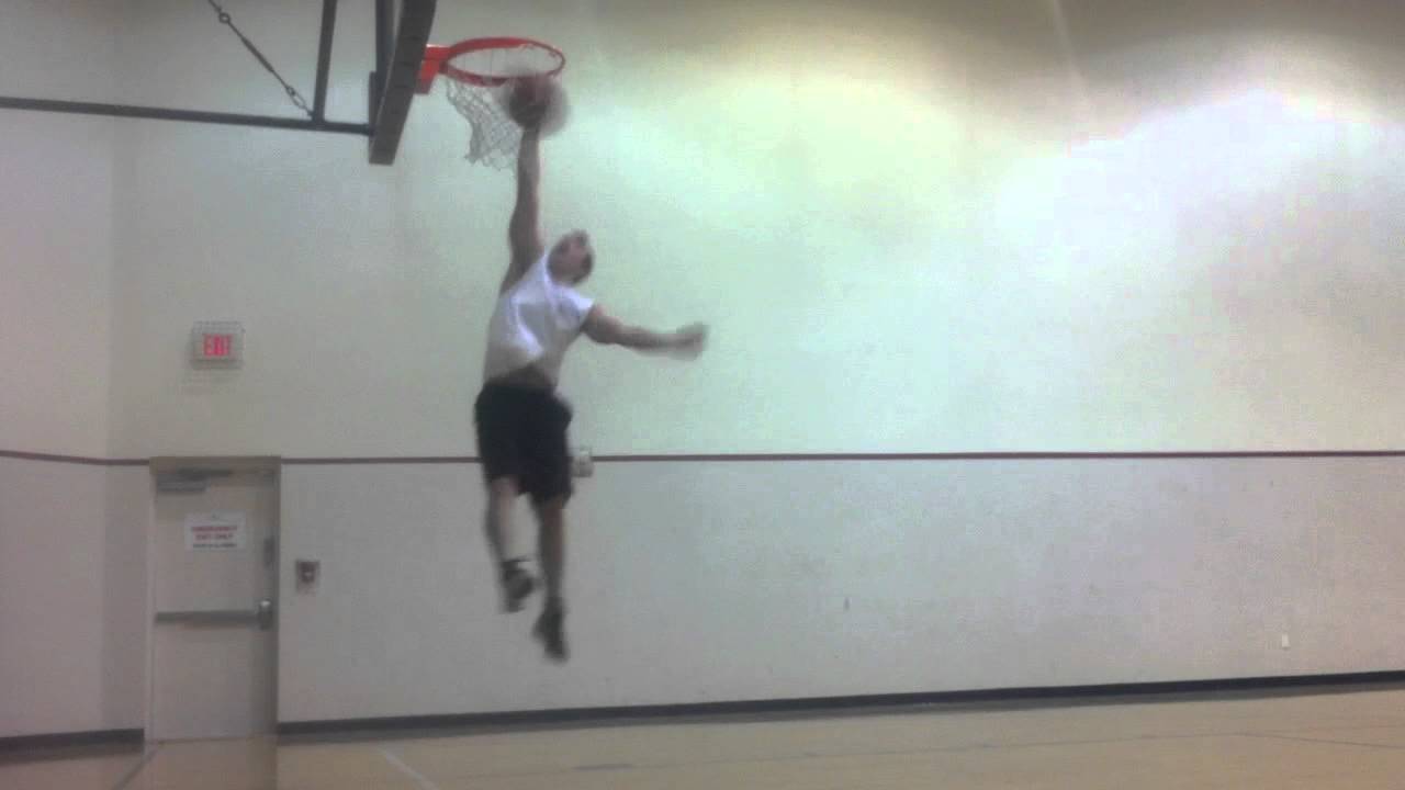 First Dunk off Backboard 5'10 Steven Celi 9'10 rim
