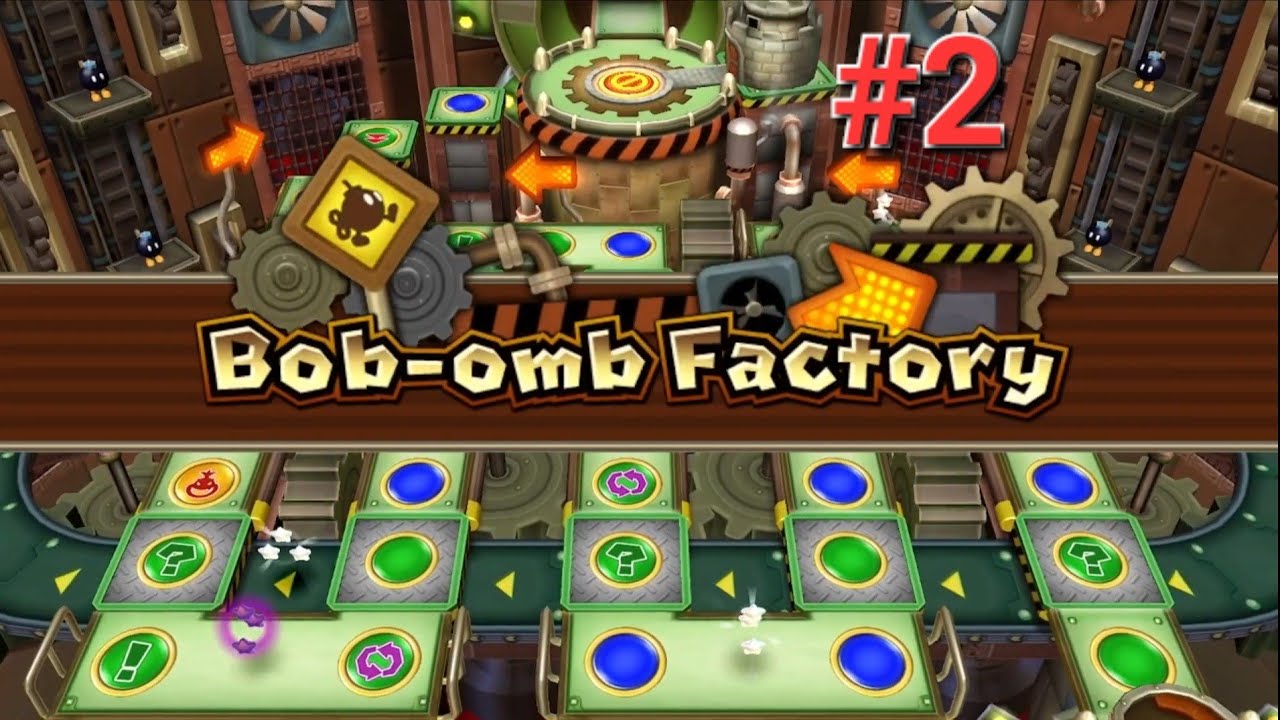 Mario Party 9 - Solo Mode (Bob-omb Factory) Playthrough Part 2