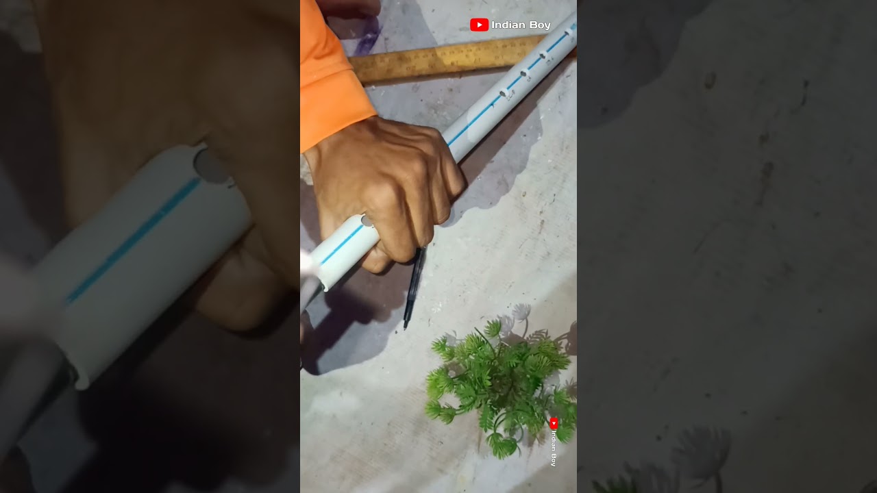 How to make a pvc flute 💕💯🥰 #viral #diy #pvc #hacks #experiment #indianboy #shortvideo #flutes #like