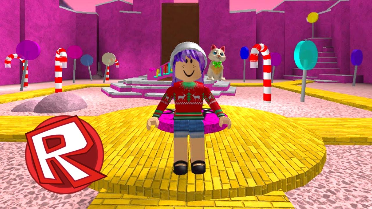 ROBLOX ESCAPE THE CANDY OBBY | DONUT QUEEN | RADIOJH GAMES