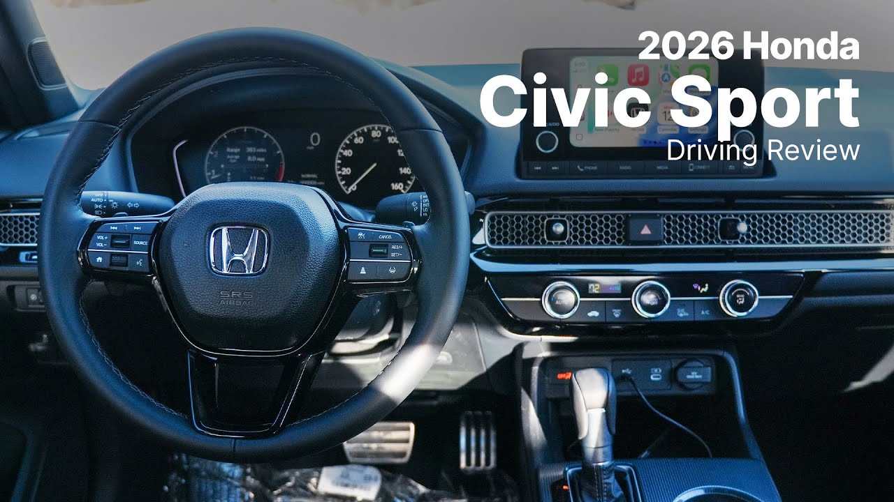 Honda Civic Sport 2026 | Тест-драйв