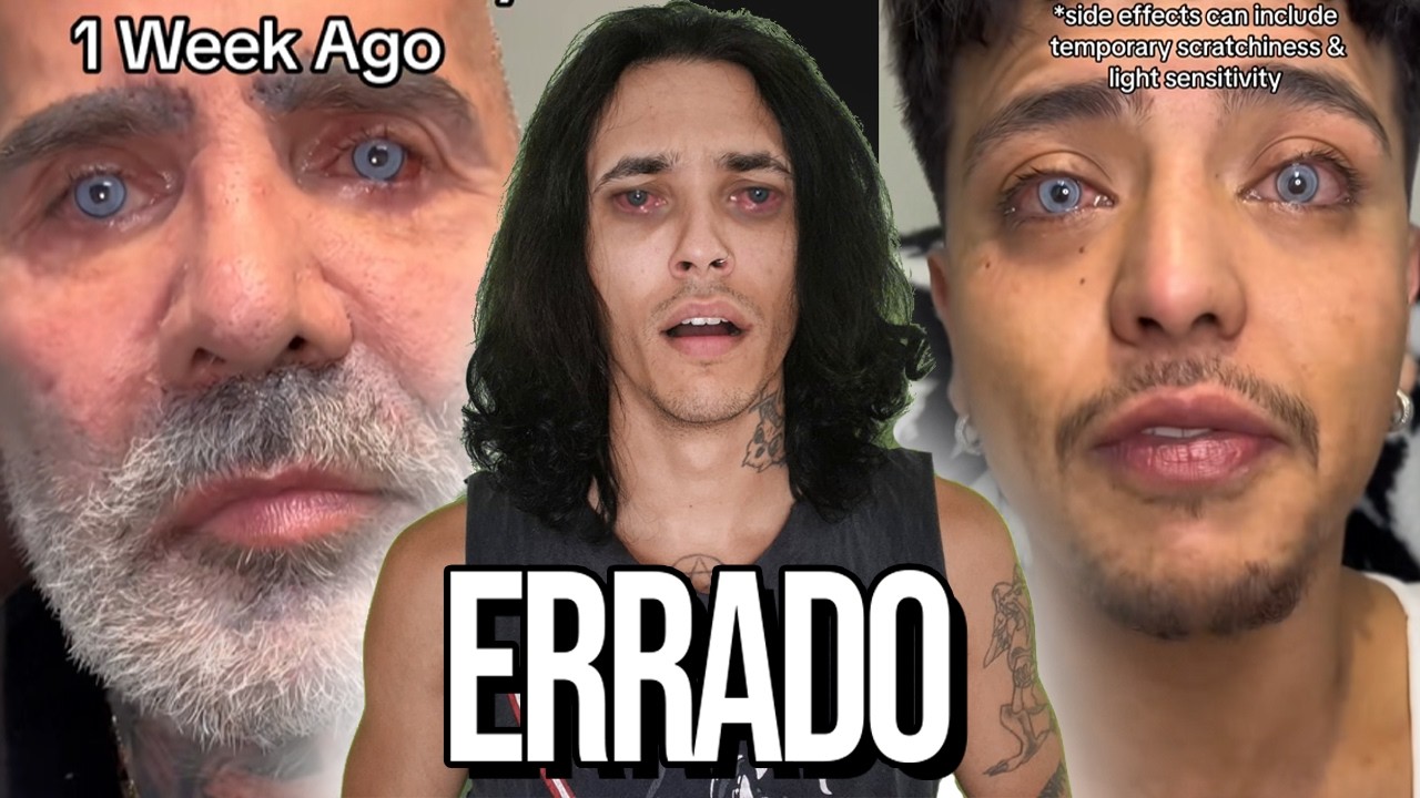 Mudar a cor dos Olhos é um Erro (em busca dos olhos do Gojo)