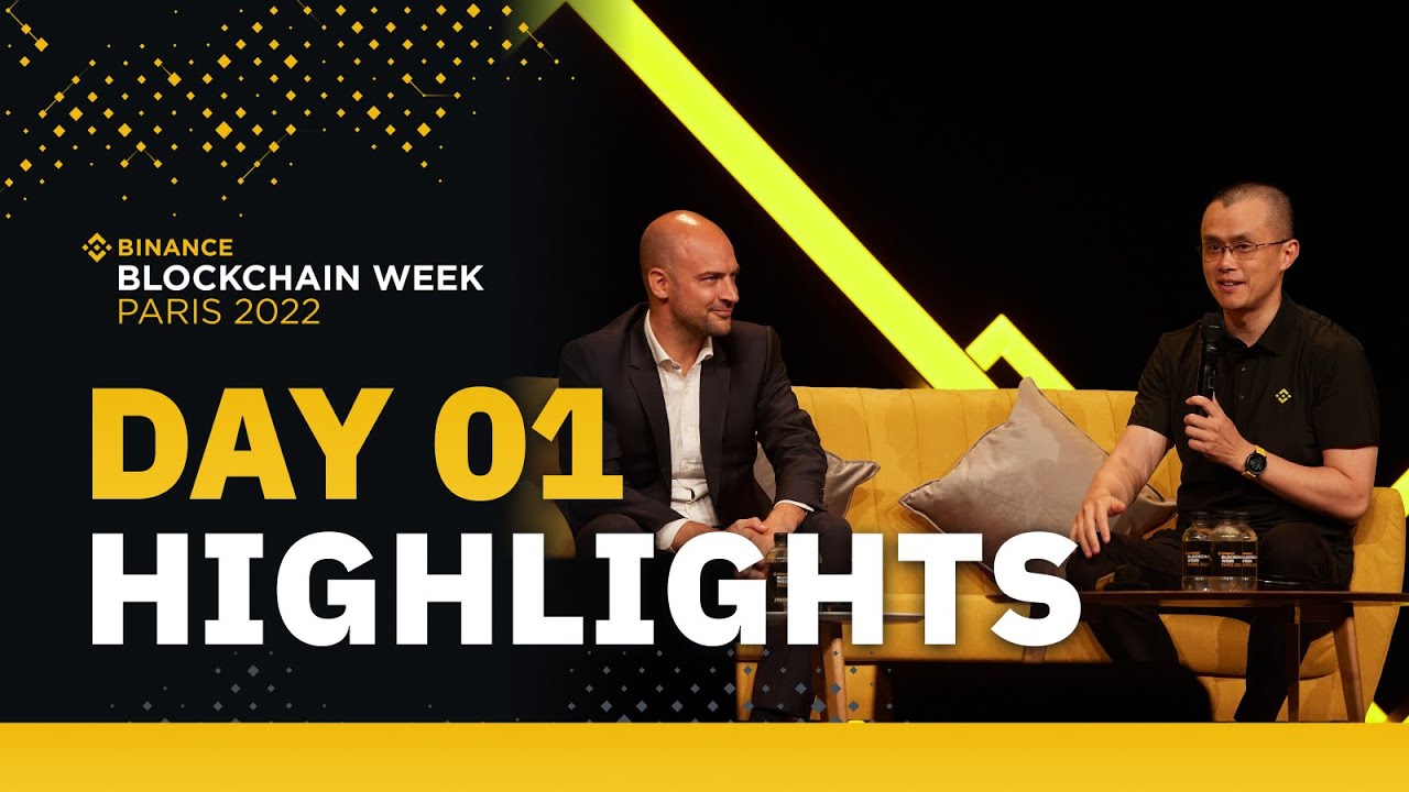 Binance Blockchain Week Paris 2022 &mdash; Day One Highlights