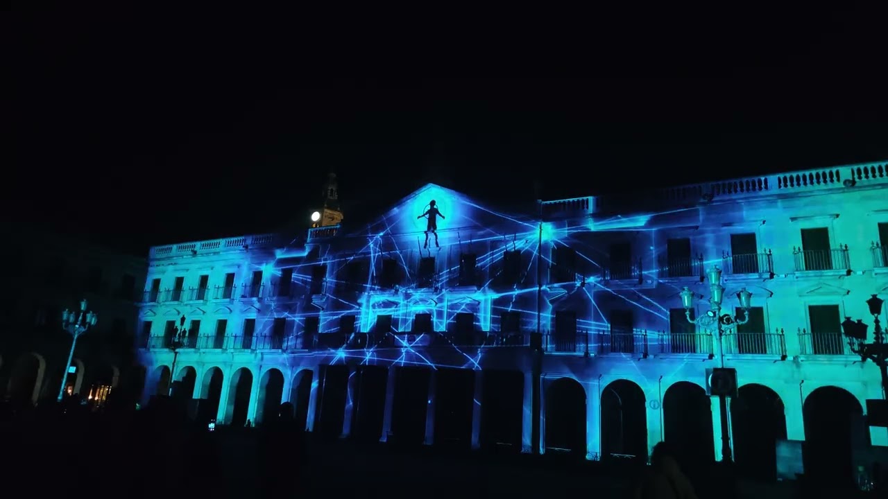 Umbra light festival Vitoria 2026 plaza nueva
