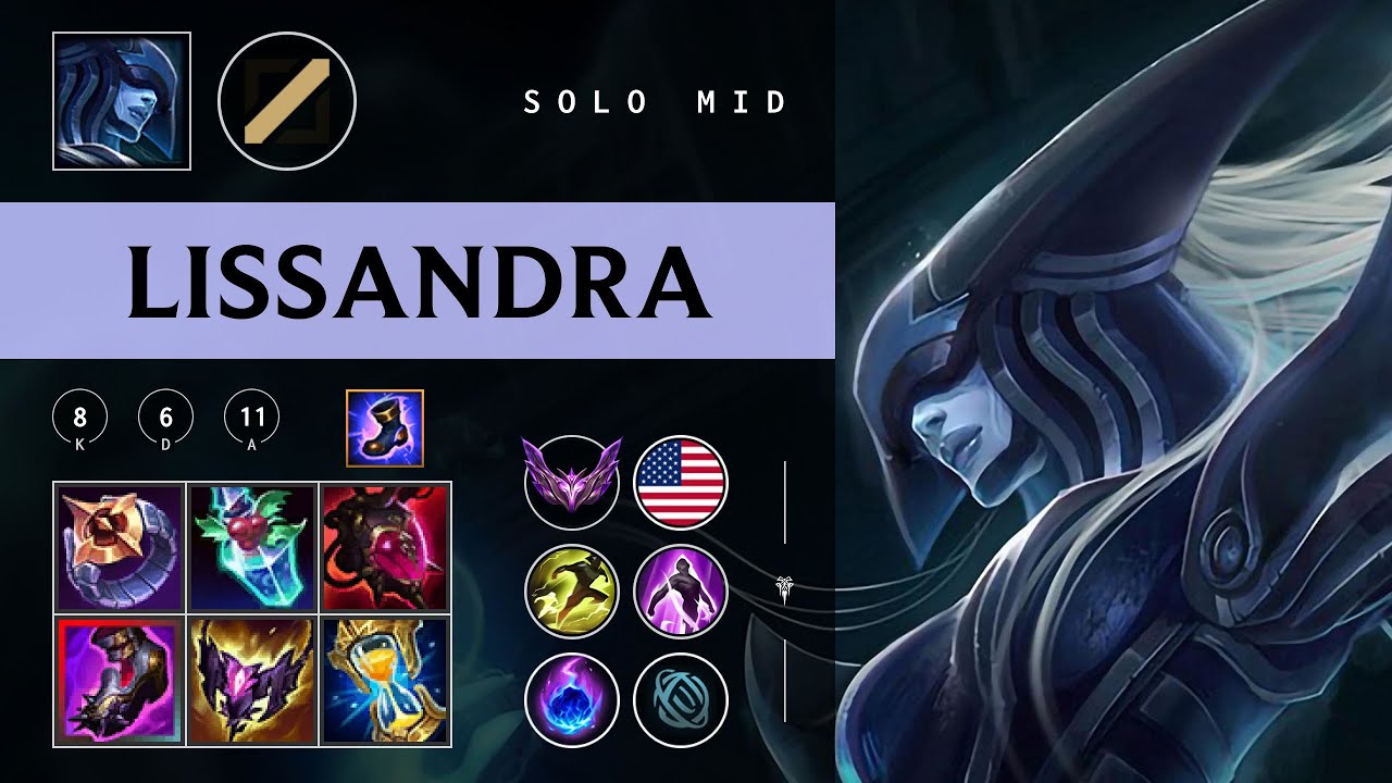 Lissandra Mid vs Galio - NA Master Patch 26.01
